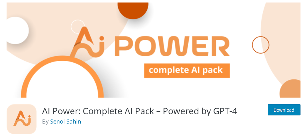 @AI Power : pour générer vos contenus textuels avec ChatGPT sur WordPress