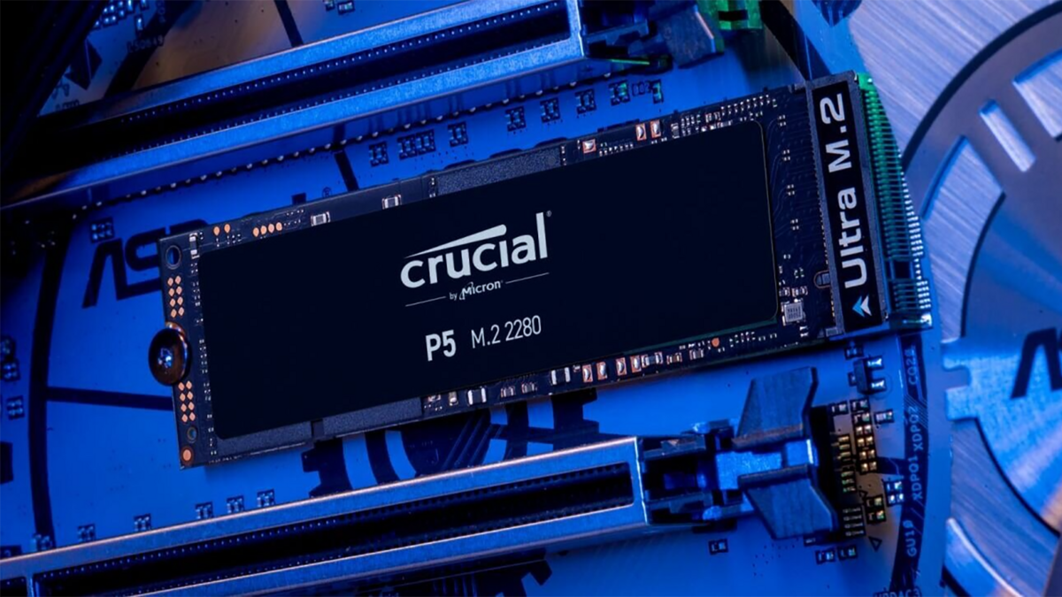 Utilisation du SSD Crucial P5 Plus