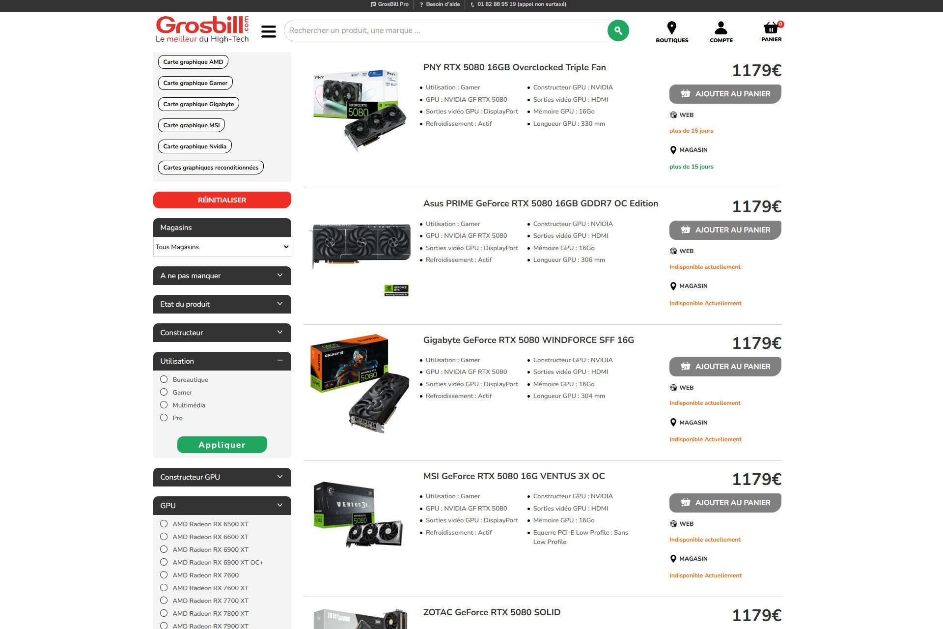 Les NVIDIA RTX 5090 et 5080 font face à une rupture de stock : l ...