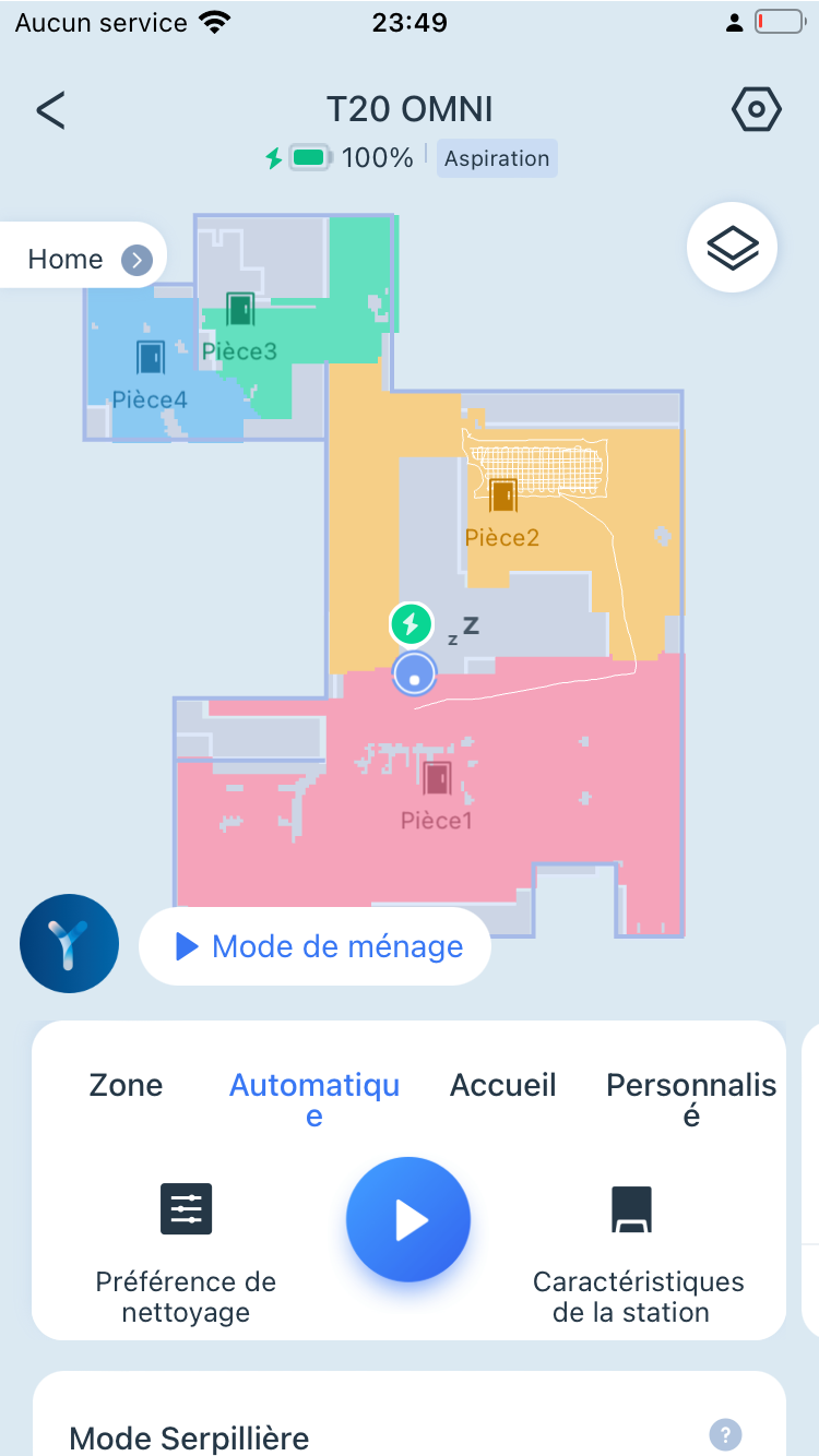 Test Ecovacs Deebot T20 Omni