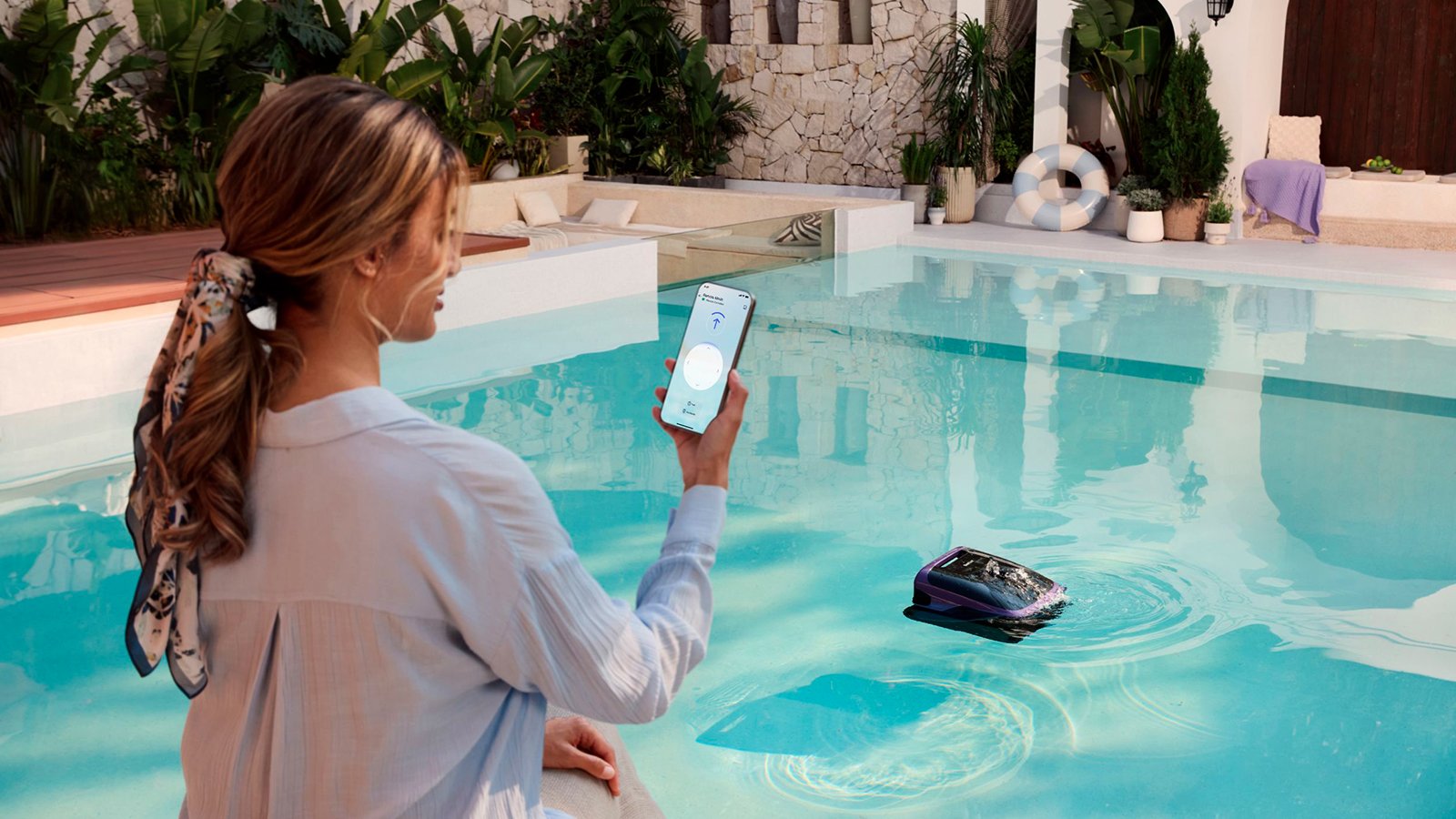 Le robot Beatbot garde ses automatismes, avec retour automatique et appli intuitive pour régler les programmes. ©Beatbot