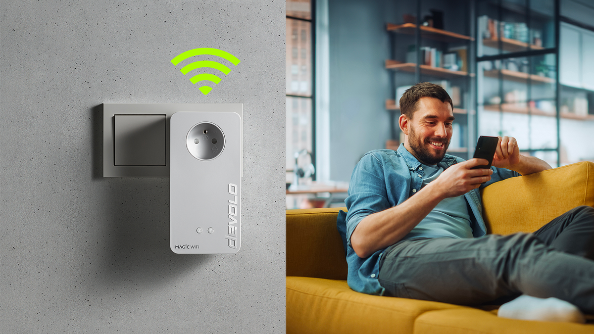 Les prises CPL utilisent le réseau électrique pour transmettre Internet, offrant une alternative simple, efficace et souvent plus stable que le WiFi ou les réseaux maillés. ©Devolo