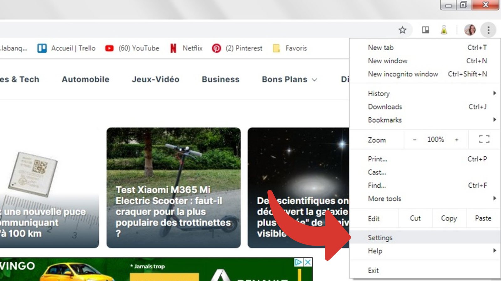 Tuto Chrome