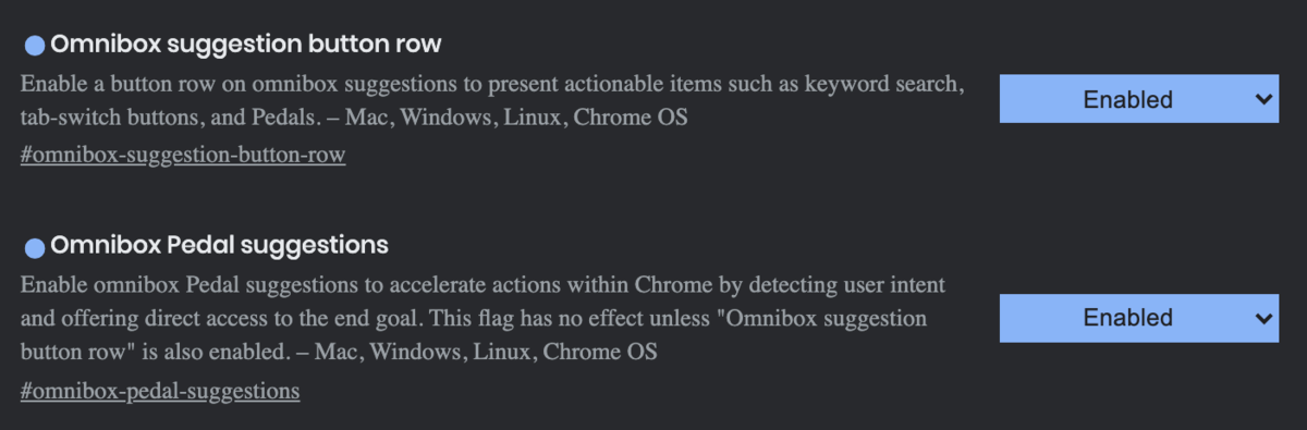 Chrome Actions