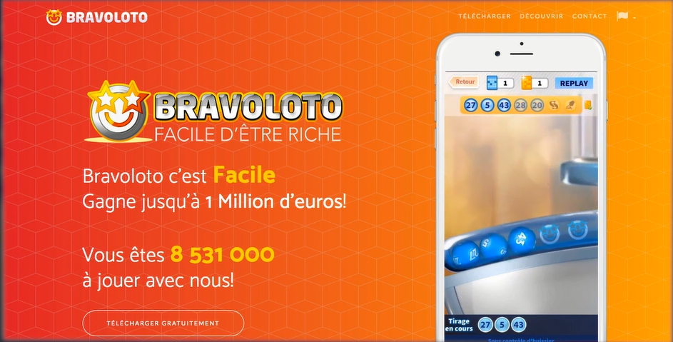 Bravoloto est une application de loterie gratuite attirant des millions d’utilisateurs avec la promesse de gros gains.