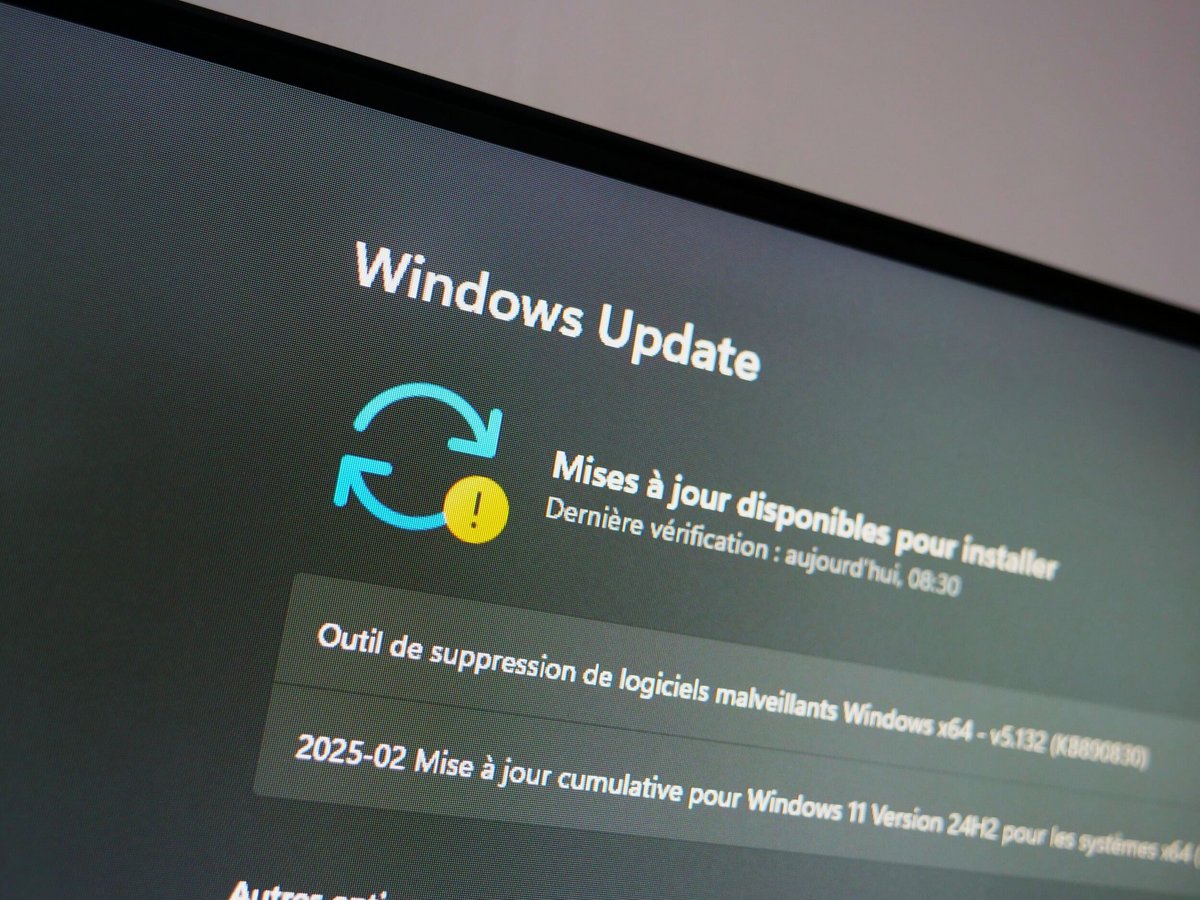 Les dernières mises à jour de Windows 11 23H2 et 24H2 continuent d'améliorer la dernière version de l'OS © Alexandre Boero / Clubic