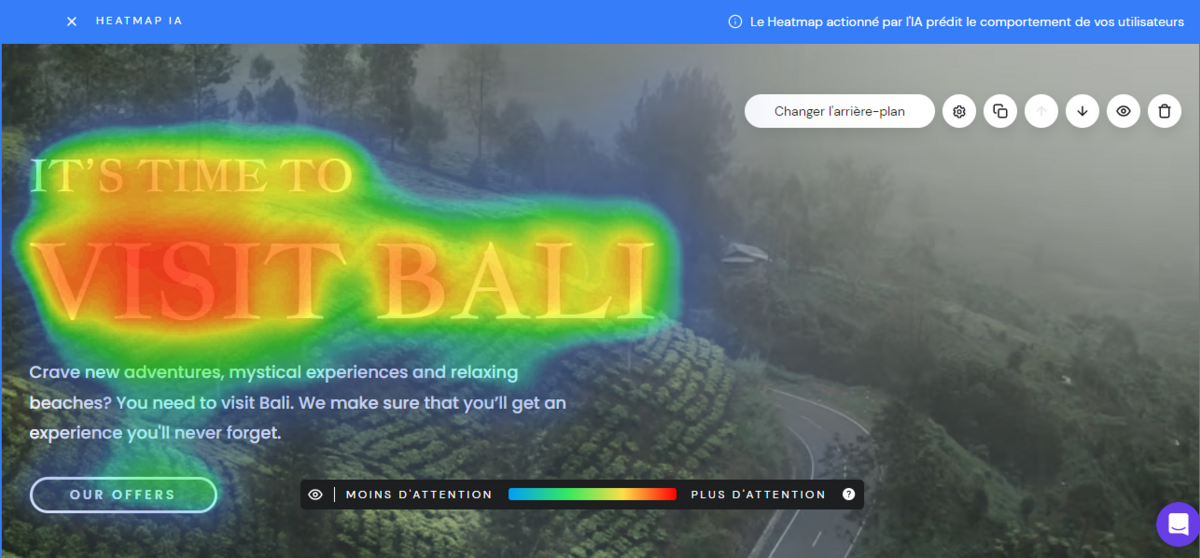 @Hostinger : exemple d'une heatmap générée via IA