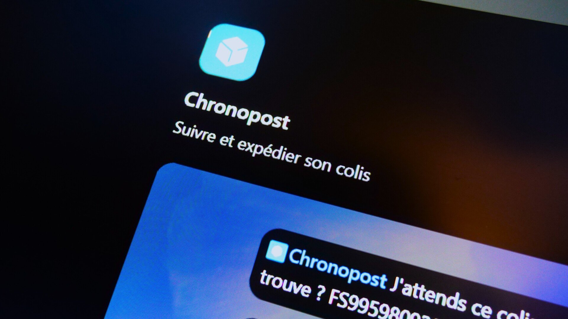 Le plug-in Chronopost, ici dans ChatGPT, permet de suivre et d’expédier ses colis en posant simplement la question à l’assistant © Alexandre Boero / Clubic