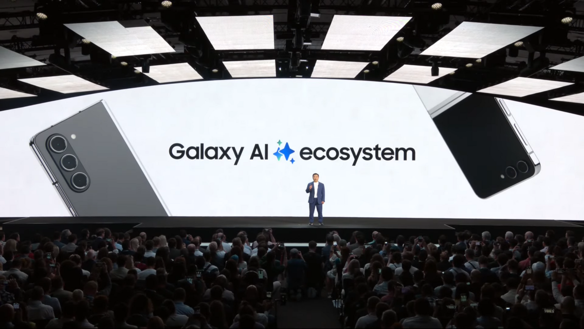 La conférence de présentation de l'écosystème Galaxy AI