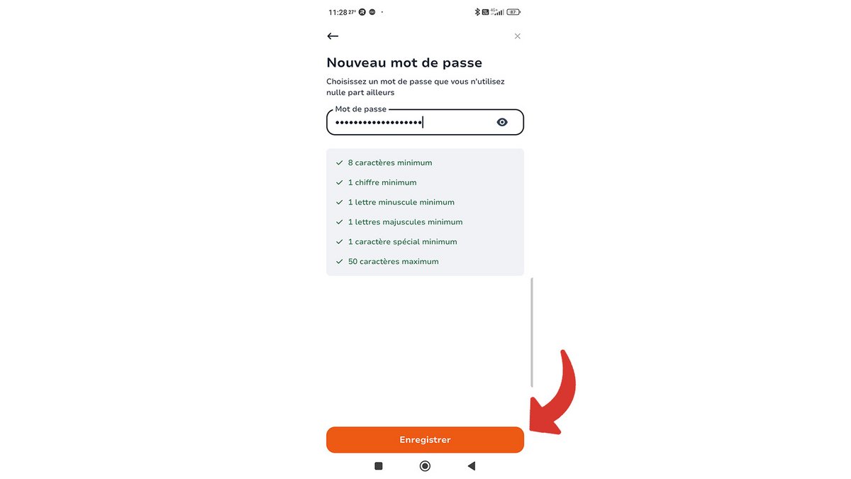 Enregistrer un nouveau mot de passe leboncoin © Pascale Duc pour Clubic