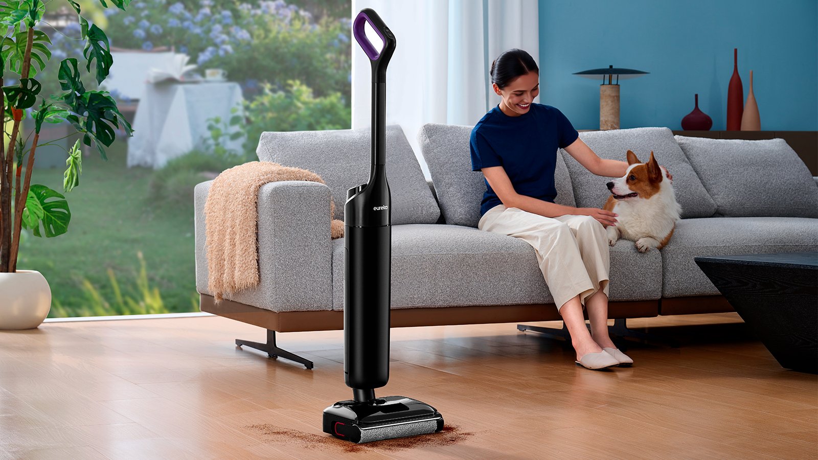  Le sol est praticable rapidement après passage, avec un taux de récupération d'eau annoncé à 80%. ©Eureka