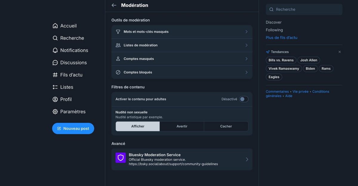 Optimisez la moderation de contenus © Bluesky