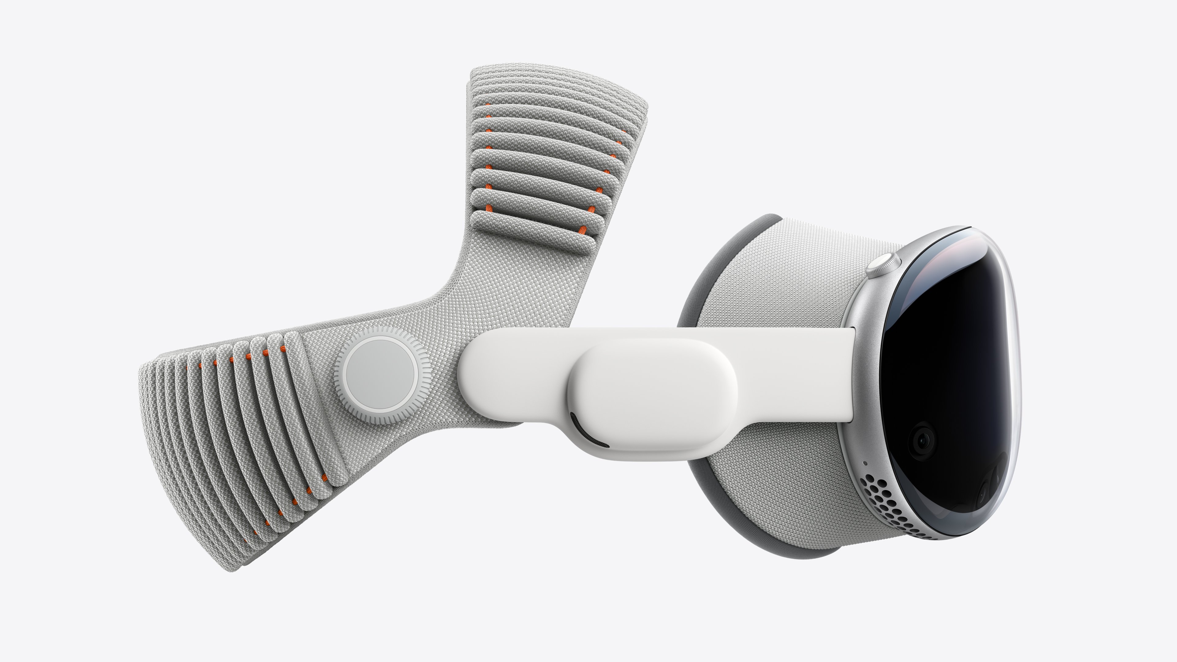 Un double bandeau censé améliorer le confort une fois le casque sur la tête ©Apple