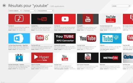 Exemple du problème qualitatif : tant d'apps YouTube, vraiment ?