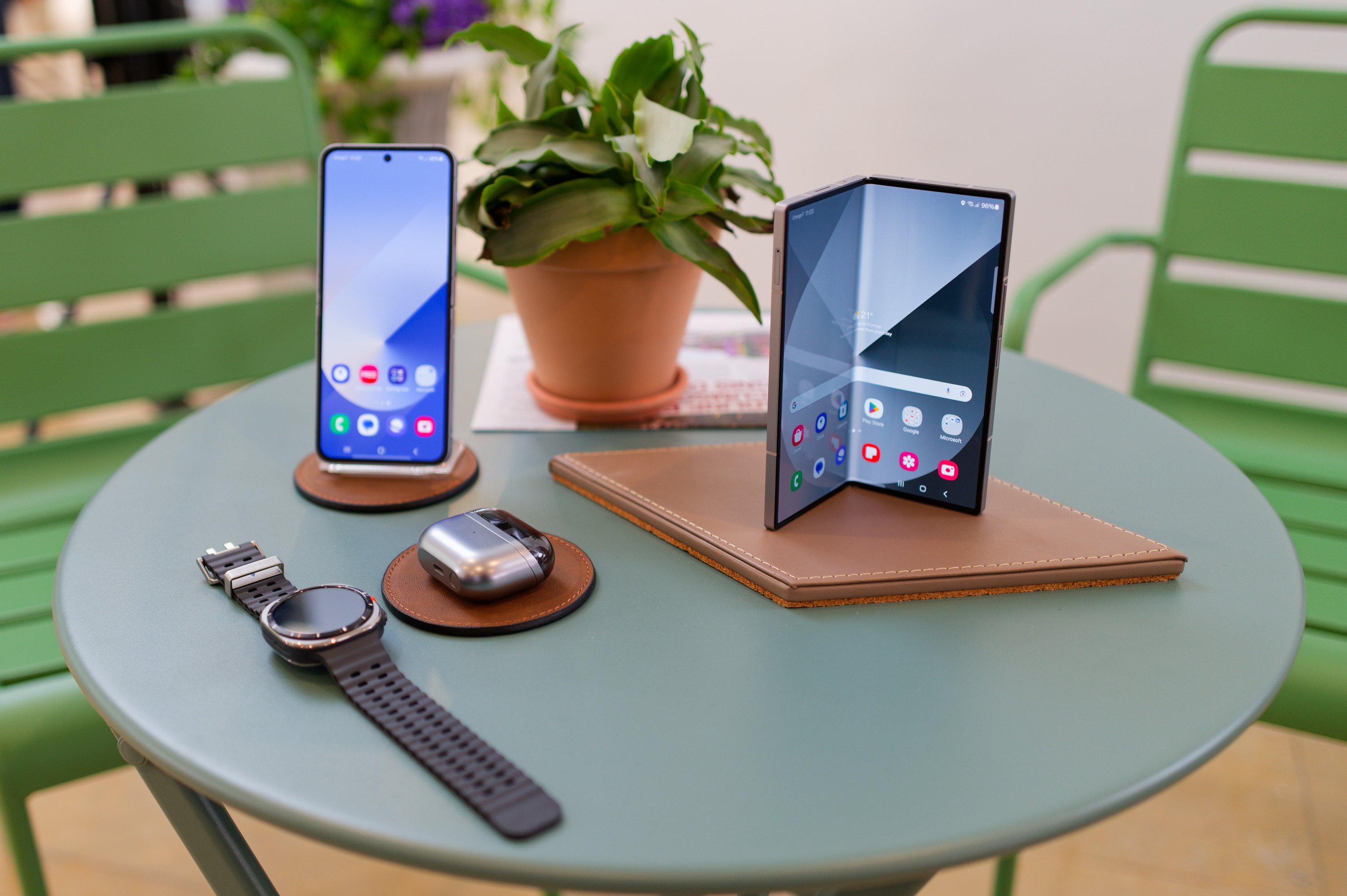 Galaxy Z Flip6 et Z Fold6 © Marc Mitrani pour Clubic