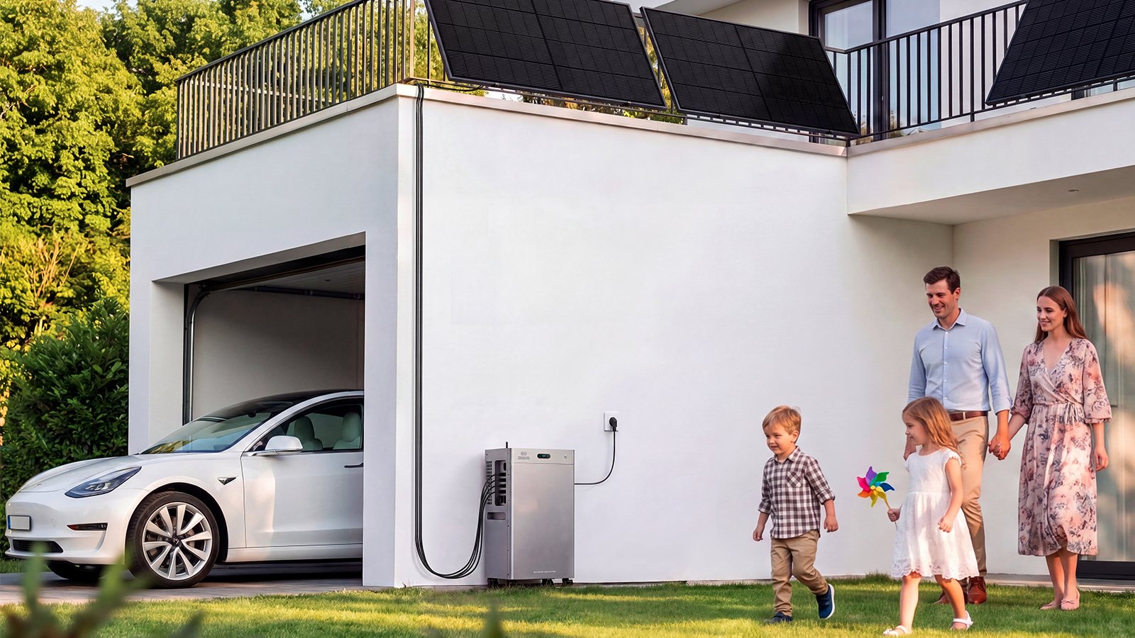 Face à la hausse des coûts énergétiques, produire et stocker son électricité séduit les foyers ©Zendure