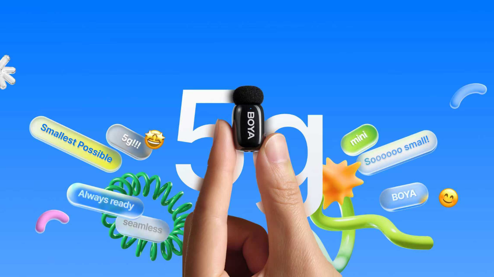 Boya Mini : Micro cravate sans fil léger et autonome à prix réduit pour le Prime Day © Boya