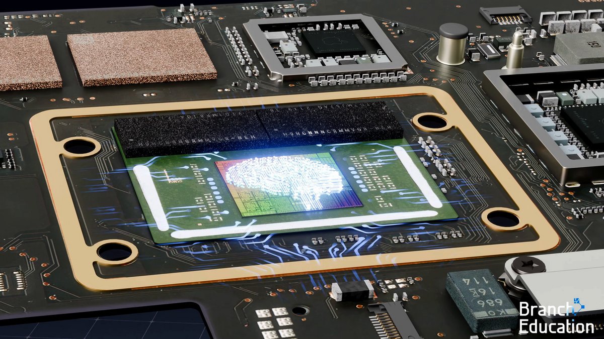 Pour tout comprendre sur le fonctionnement d'un microprocesseur. ©Branch Education