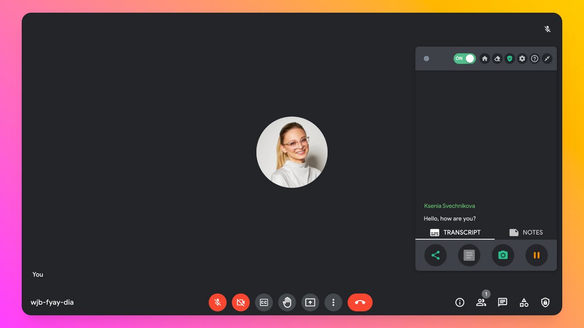 Tactiq permet d’ajouter des notes perso et d’exporter la réunion en plusieurs formats pour un suivi clair et structuré - © Tactiq