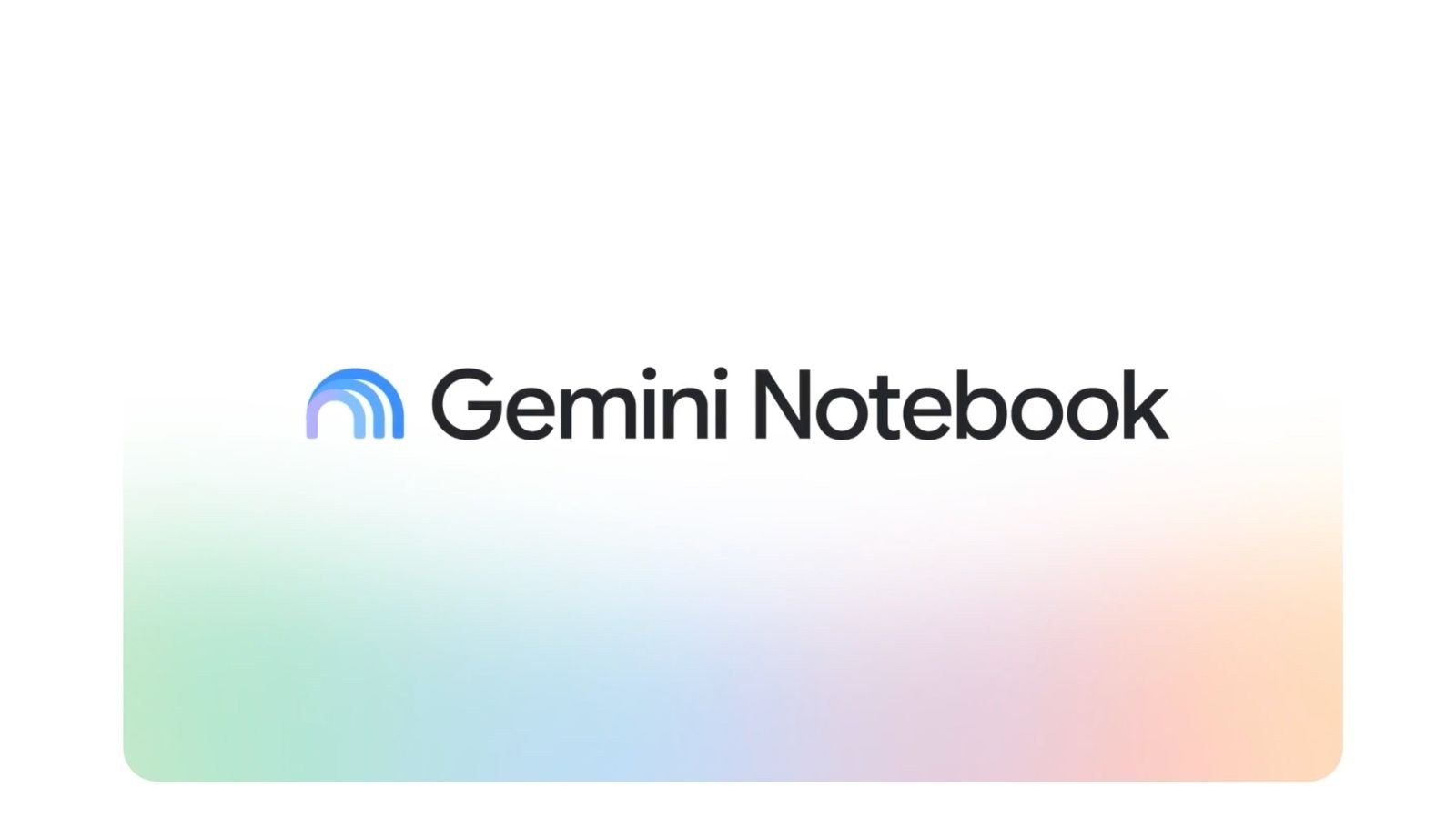 Du nouveau pour Gemini Notebook. ©Google