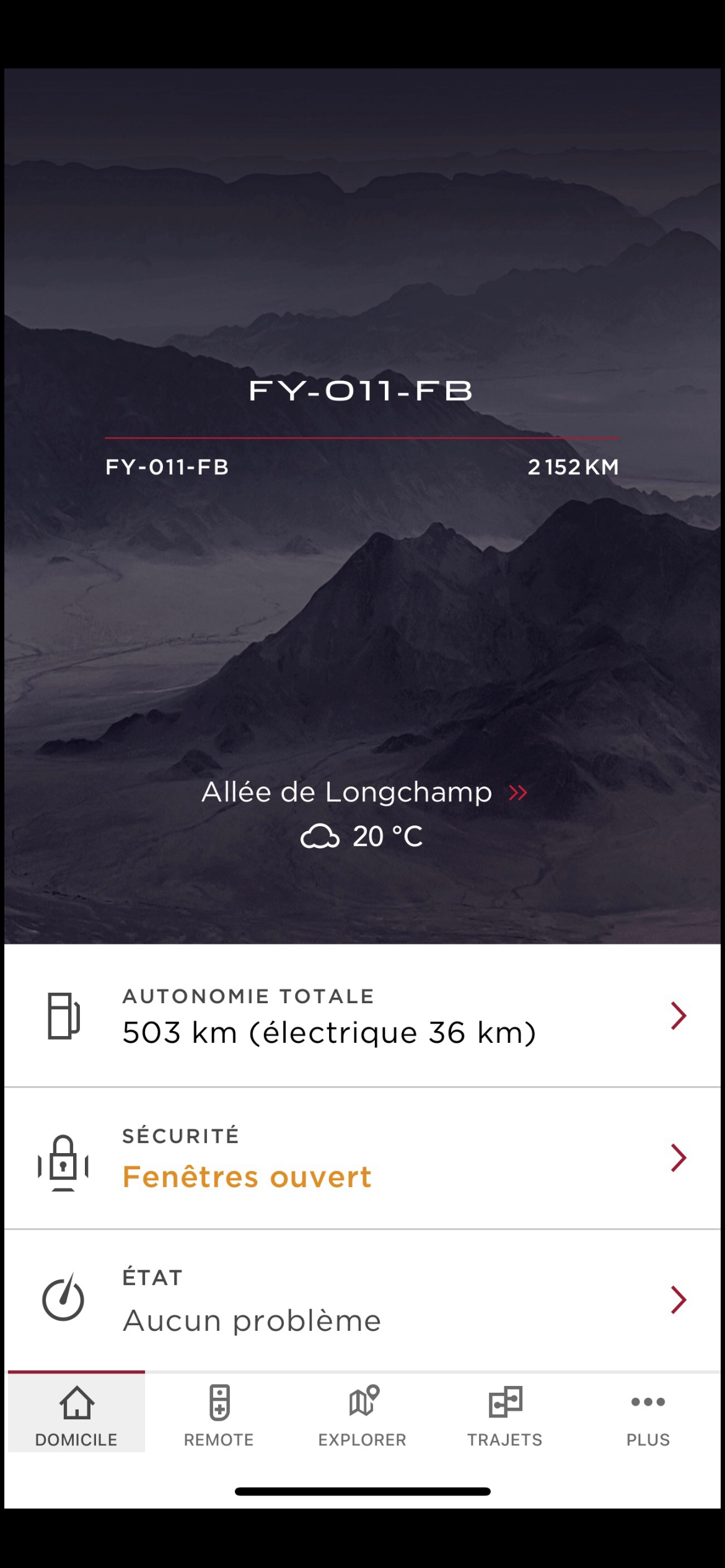 App Jaguar F-PACE P400e SE R-Dynamic