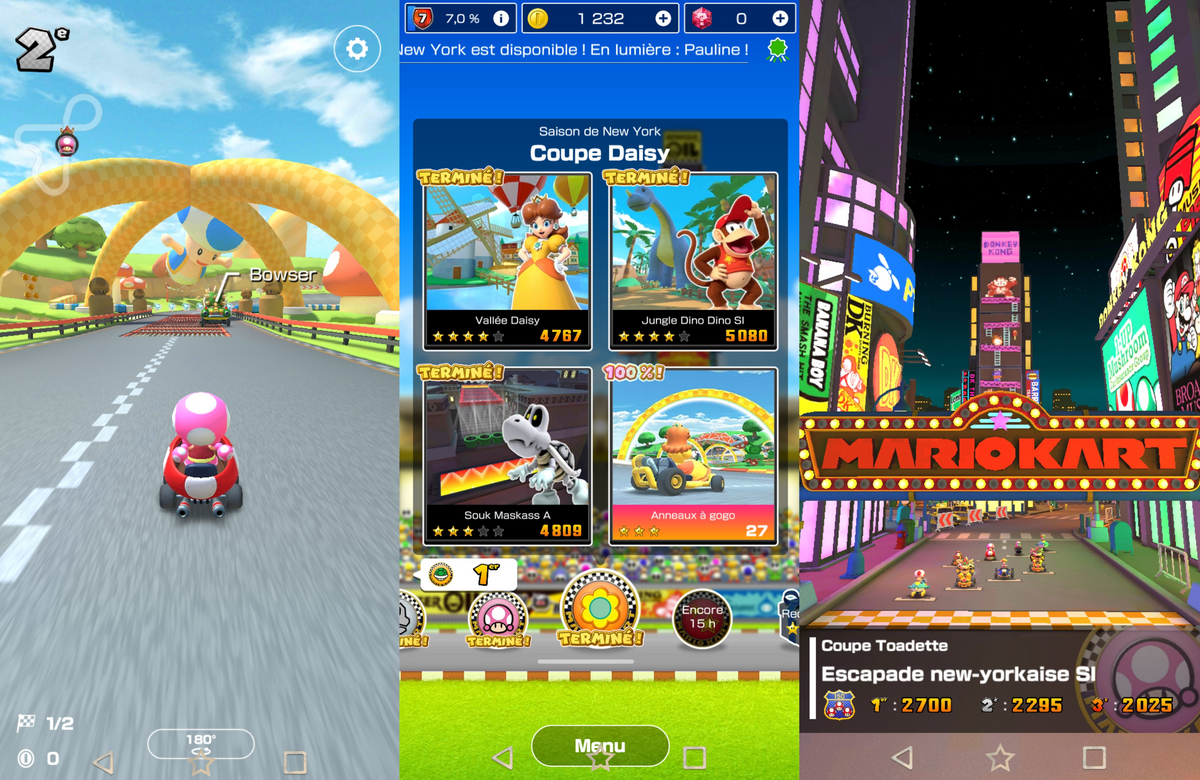 Mario Kart Tour visuels