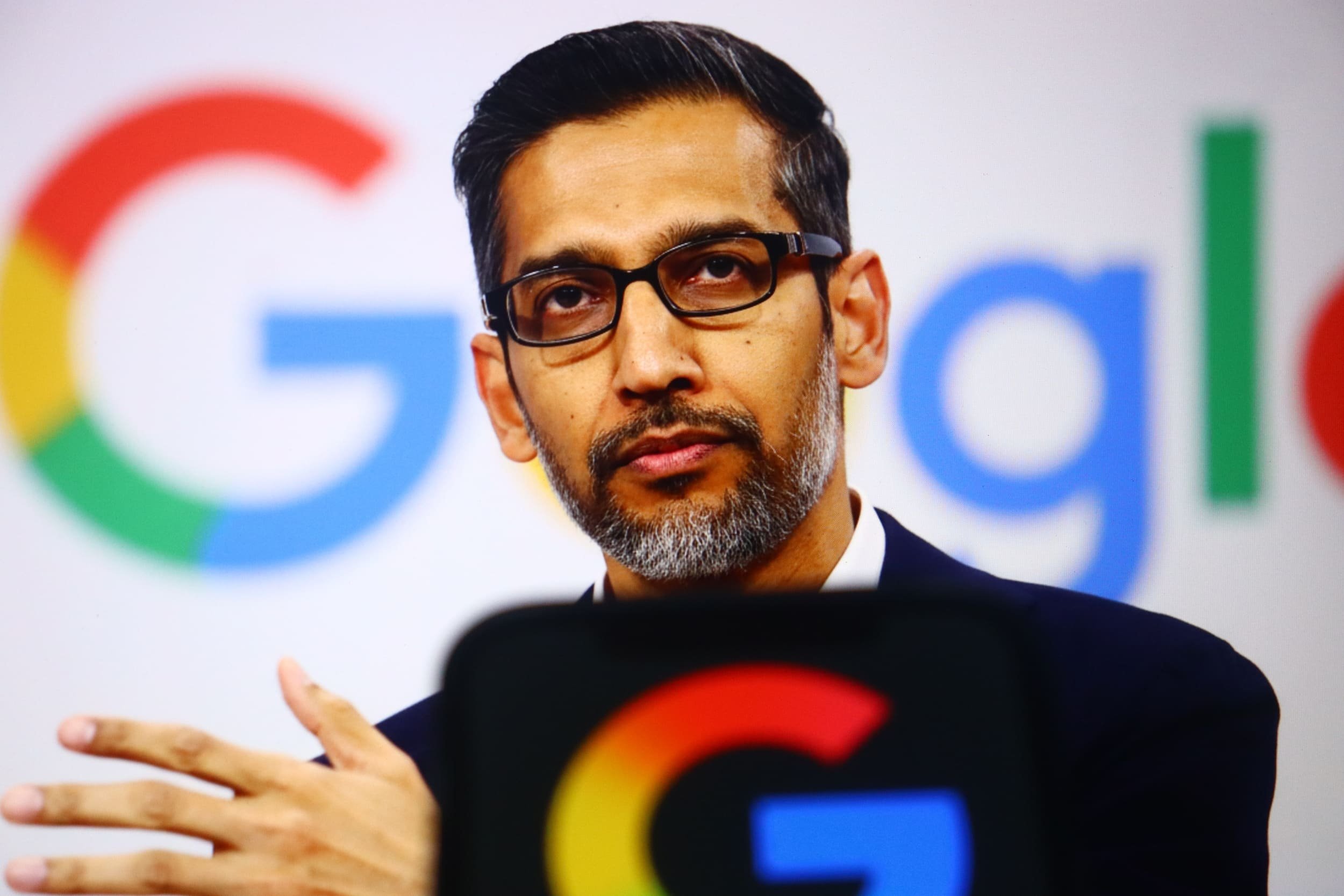 Sundar Pichai, CEO d'Alphabet et de Google. © Photo Agency / Shutterstock