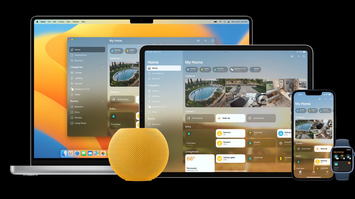 HomeKit va bénéficier de nouvelles fonctionnalités © Apple