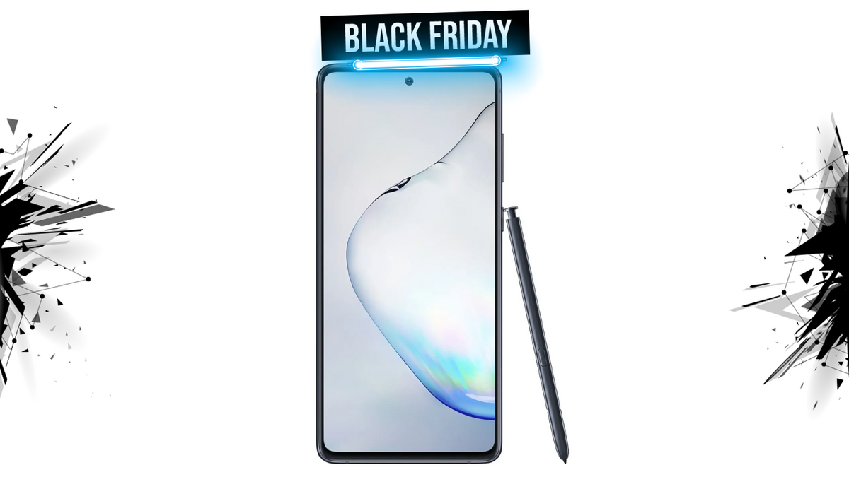 samsung note 10 lite black friday 1600