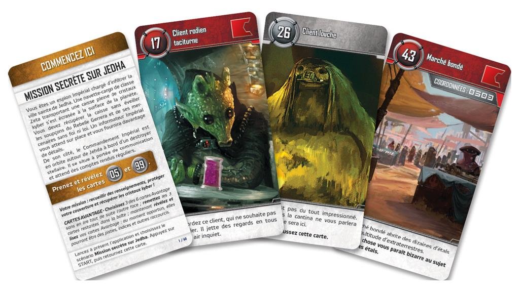 "Mission secrète sur Jedha" est l'une des trois aventures proposées © Asmodee