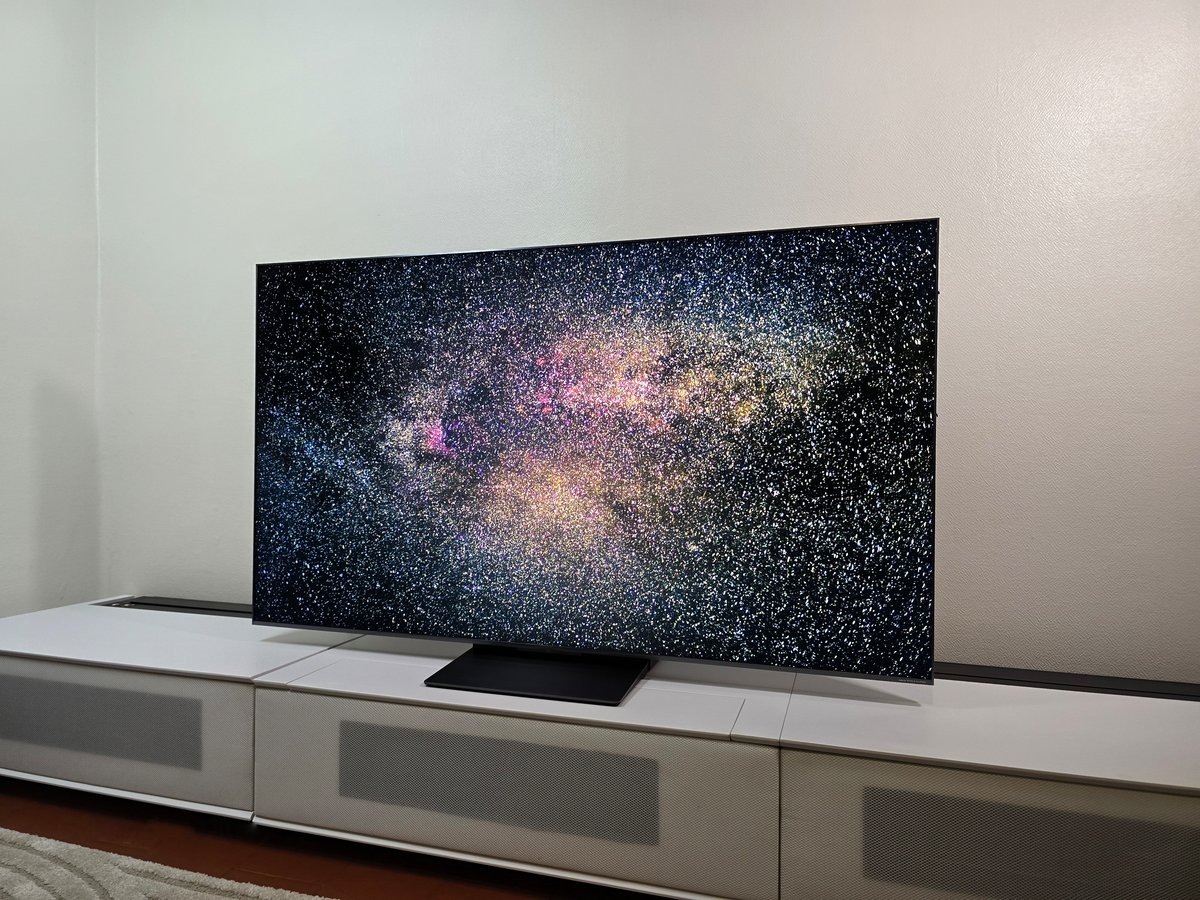 Ceci n'est pas un téléviseur OLED. © Matthieu Legouge