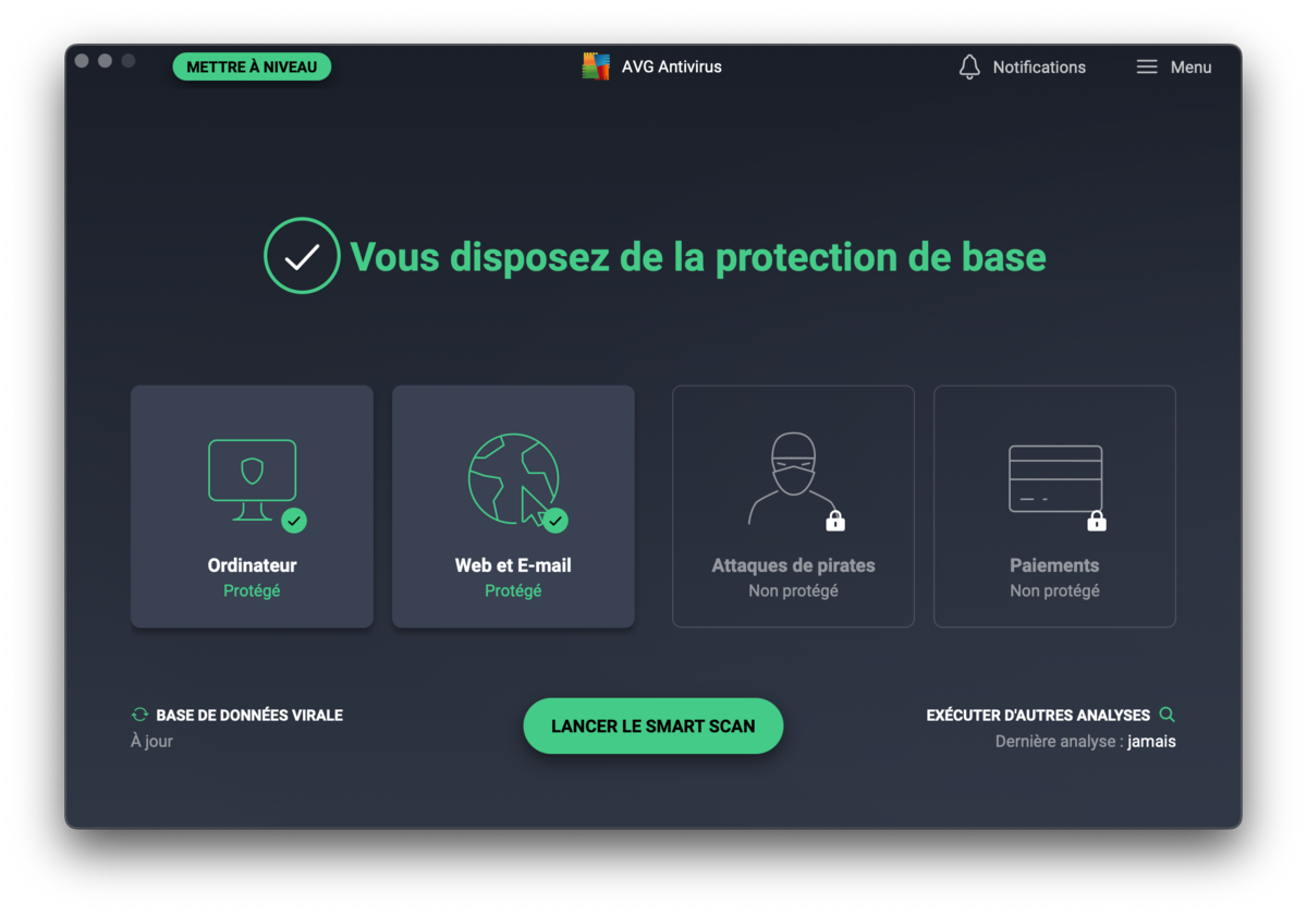 La solution est également dotée d'un système de mise à jour automatique, qui garantit que votre protection est toujours à jour.  © Clubic