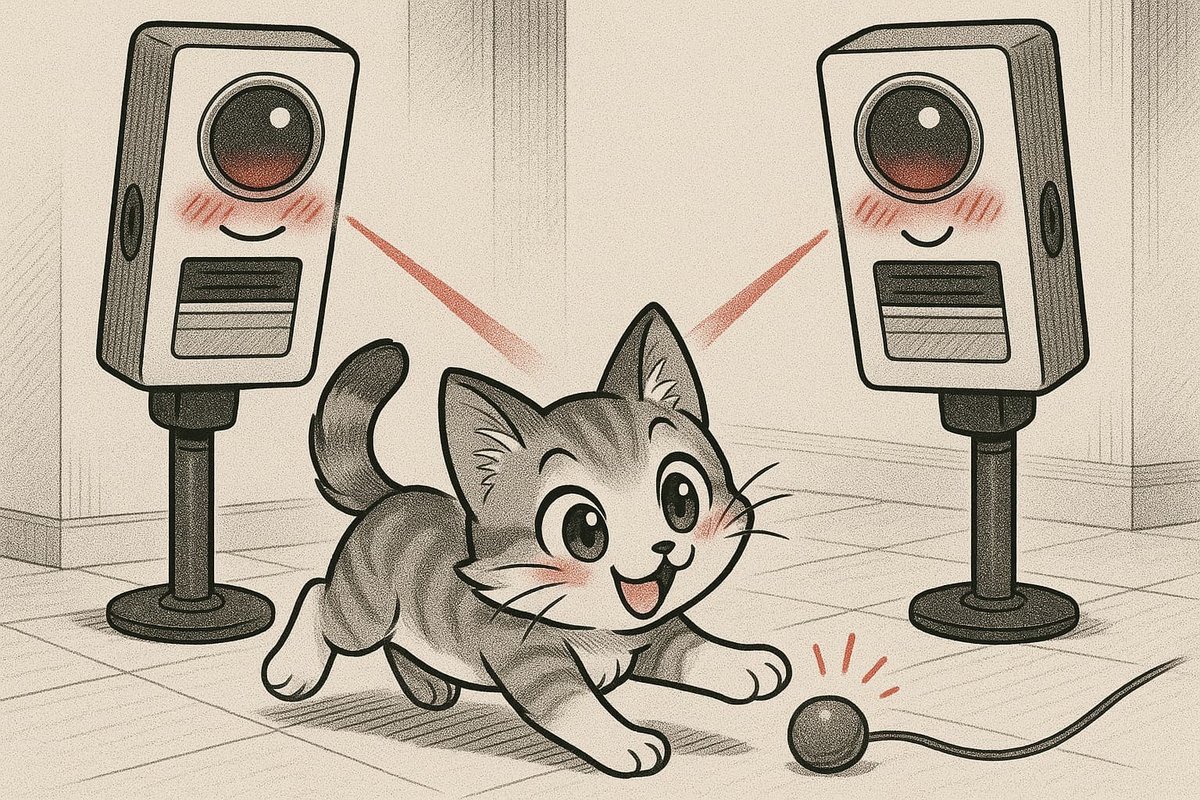 Les détecteurs infrarouges passifs haut de gamme font bien la différence entre un cambrioleur et un pôtit chat tout mignon !