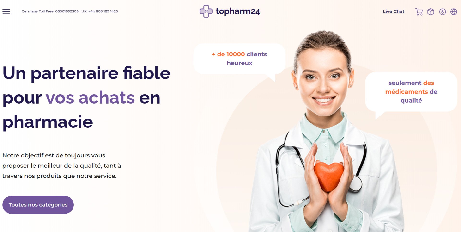 Les faux sites de pharmacie en ligne continuent de polluer internet. © Avast pour Clubic