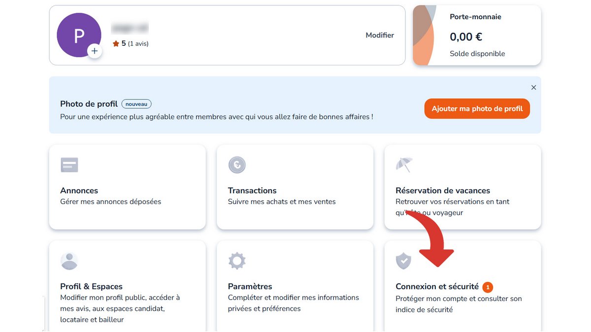 Leboncoin : connexion et sécurité © Pascale Duc pour Clubic
