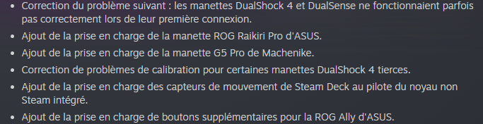 La prise en charge de la ROG Ally d'ASUS officialisée © Valve