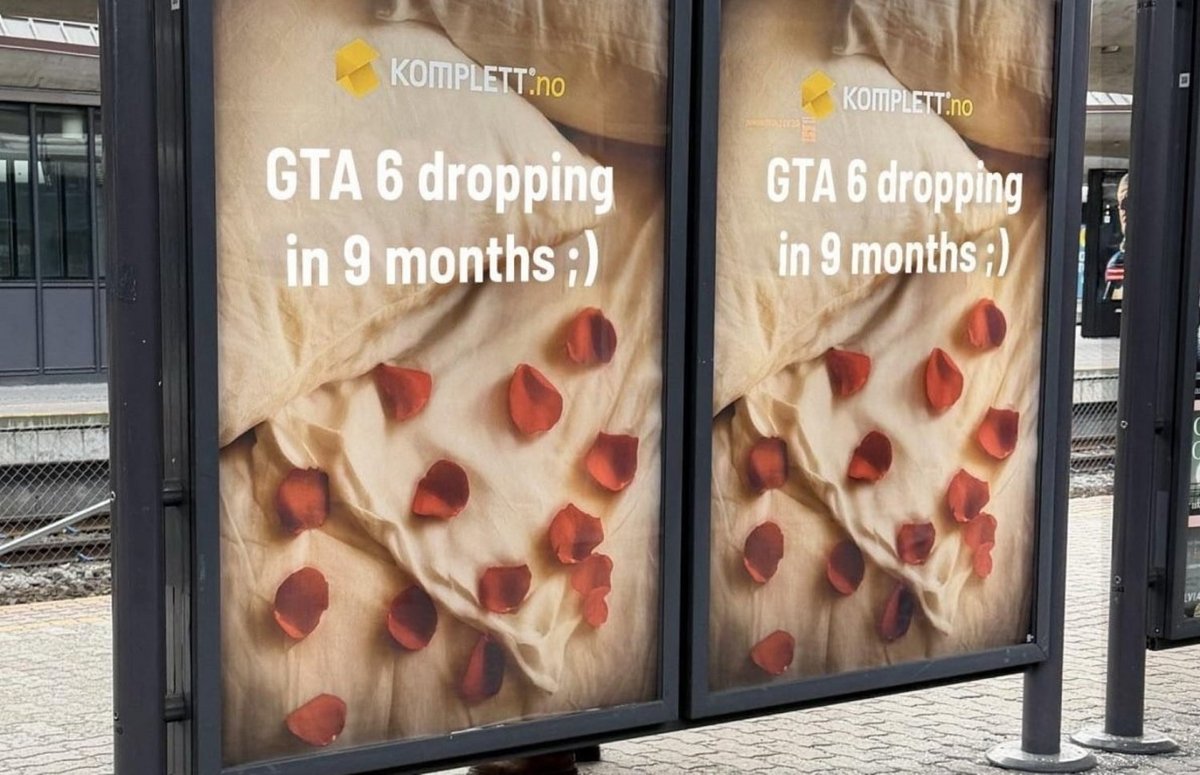 « GTA VI arrive dans 9 mois ;) », on a vu plus subtil ! © Rockstar