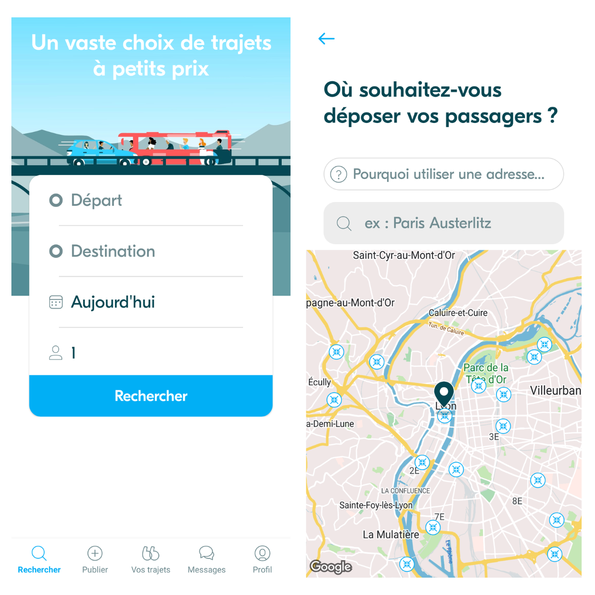 Covoiturez et sauvez la planète avec BlaBlaCar © Blablacar