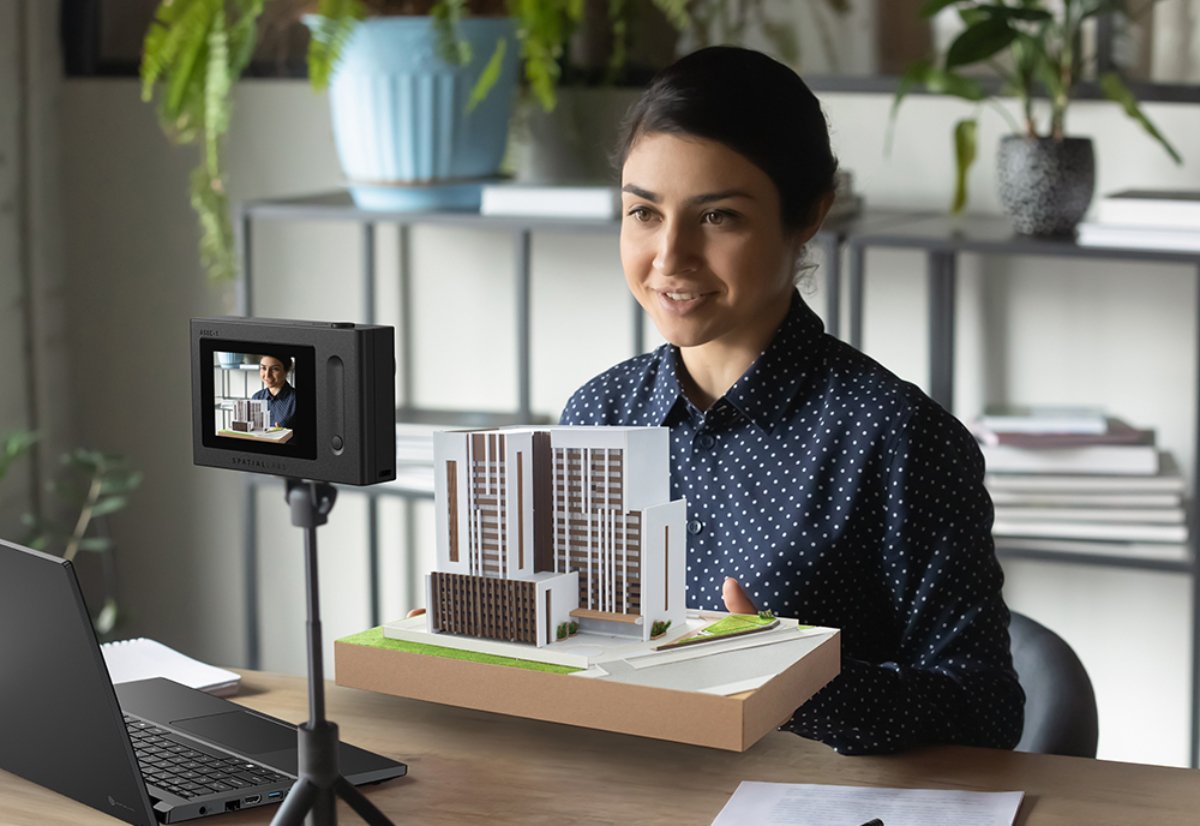 La caméra permet, entre autres, de diffuser du contenu en direct en 3D. © Acer
