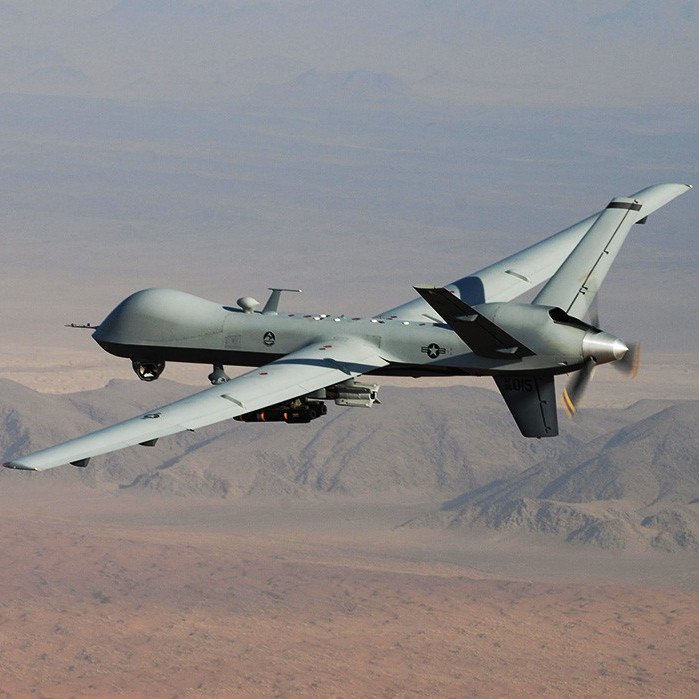 Les drones Reaper ne sont pas des "robots-tueurs", puisqu'ils restent pilotés à distance. Cependant, leur utilisation intensive dans pour assassinats ciblés avait déjà soulevé de vives critiques partout dans le monde. Crédits: General Atomics