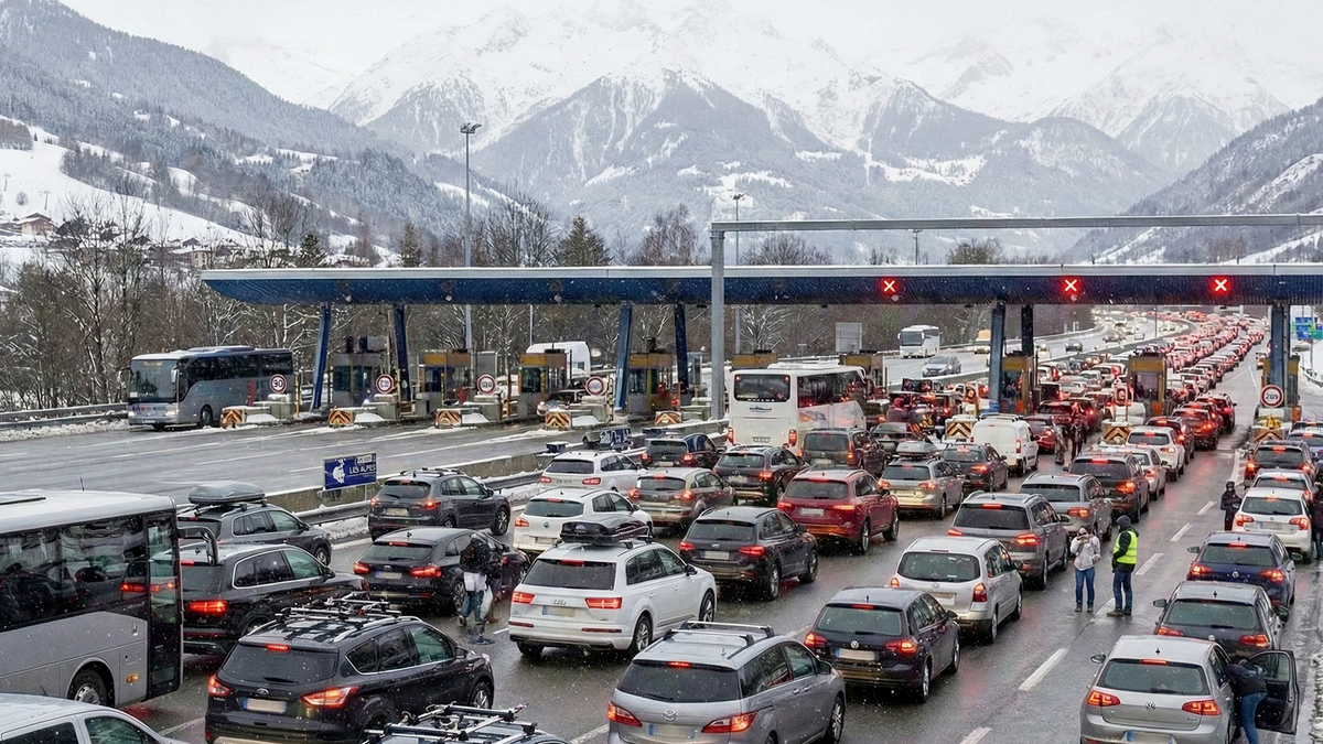 Départs de février : pourquoi le Pass Ulys Télépéage peut vous faire gagner du temps © Google Gemini