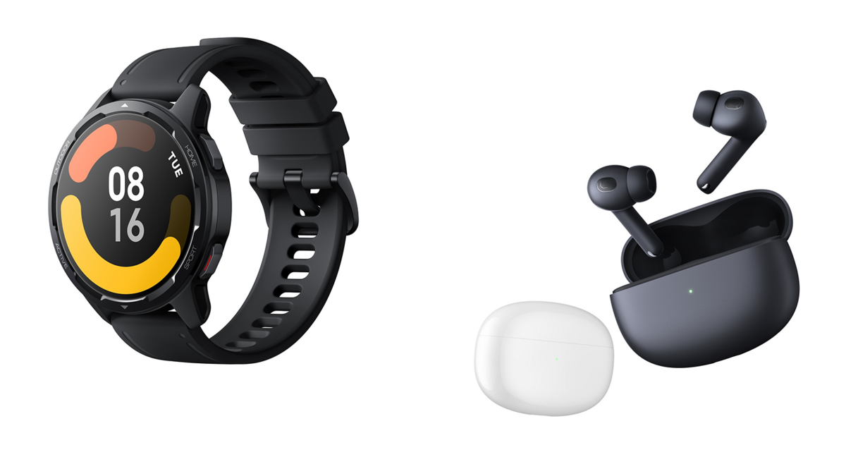 Xiaomi Watch S1 Active + Buds 3T Pro