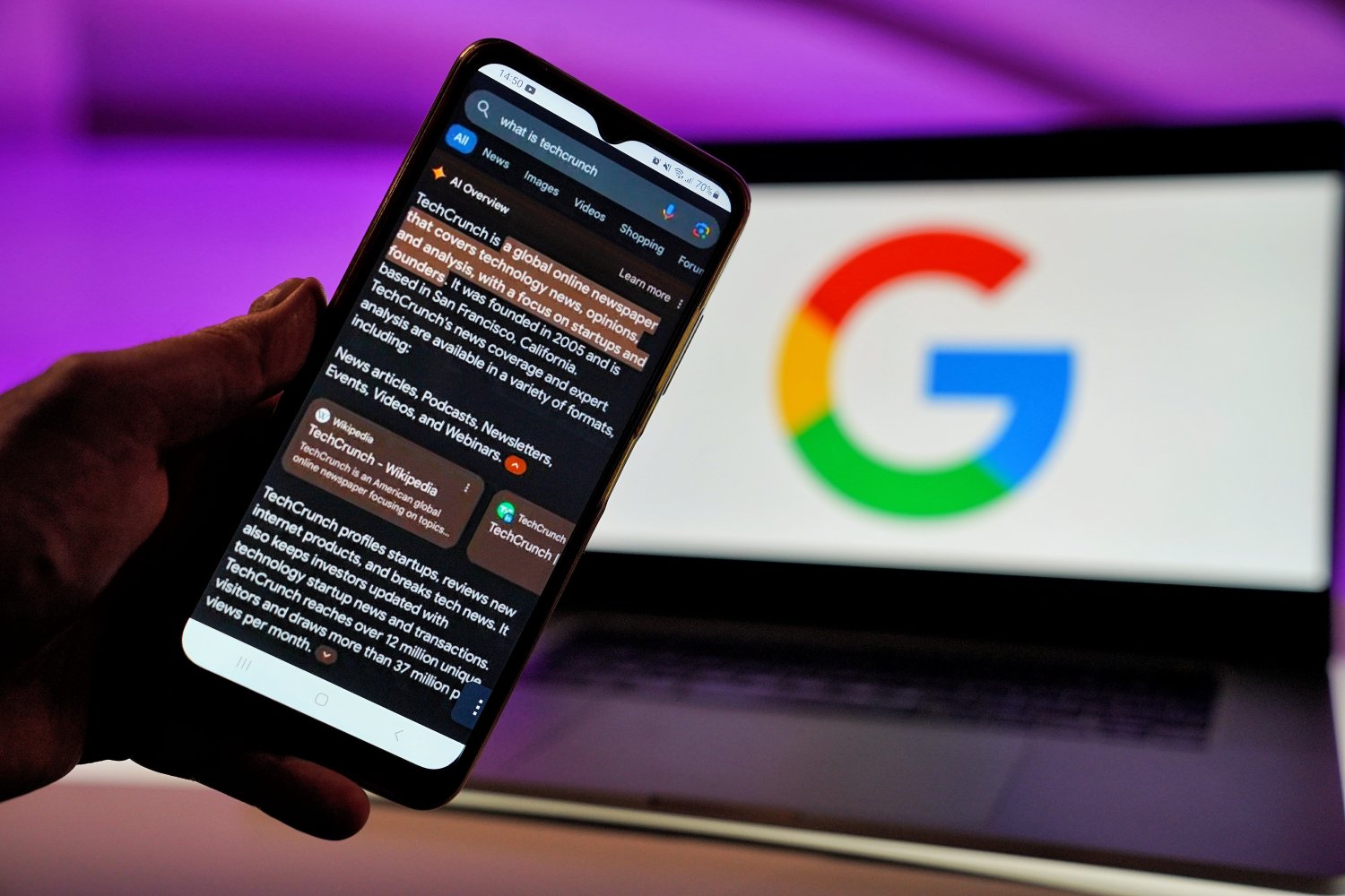 L'IA va enfin révolutionner Google Search. ©DIA TV / Shutterstock