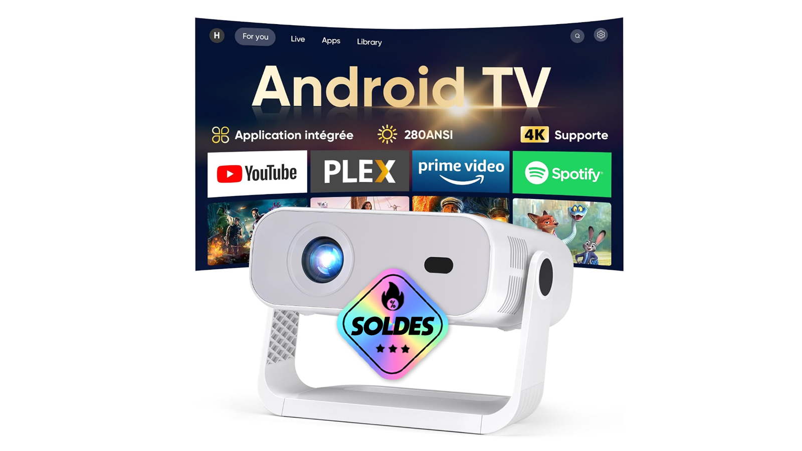 videoprojecteur soldes