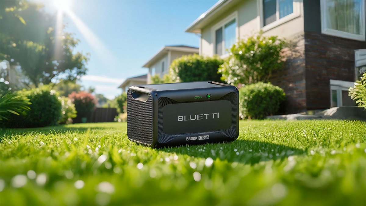 Avec ses 5 120 Wh et sa techno LiFePO₄ endurante, cette batterie compacte allie puissance, sécurité et longévité. ©Bluetti