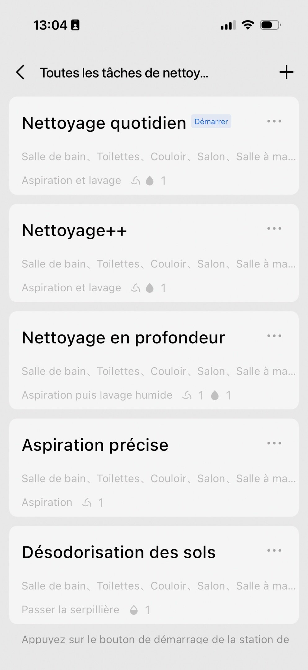 DJI Romo Tache nettoyage