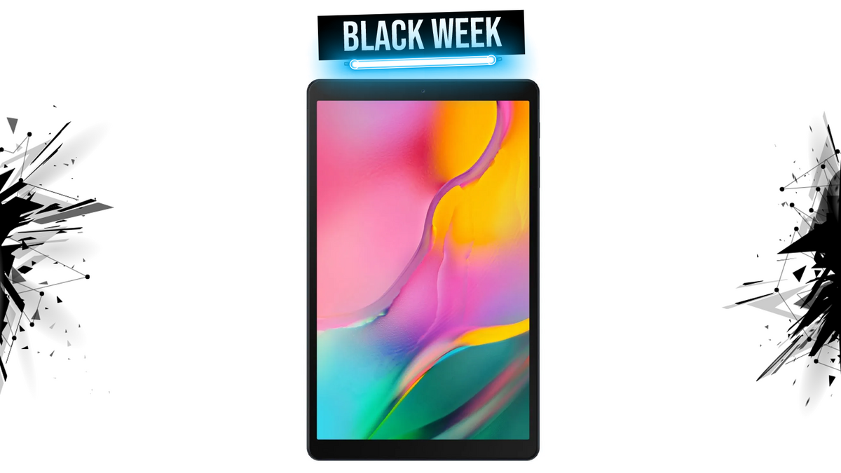 galaxy tab A black week 1600