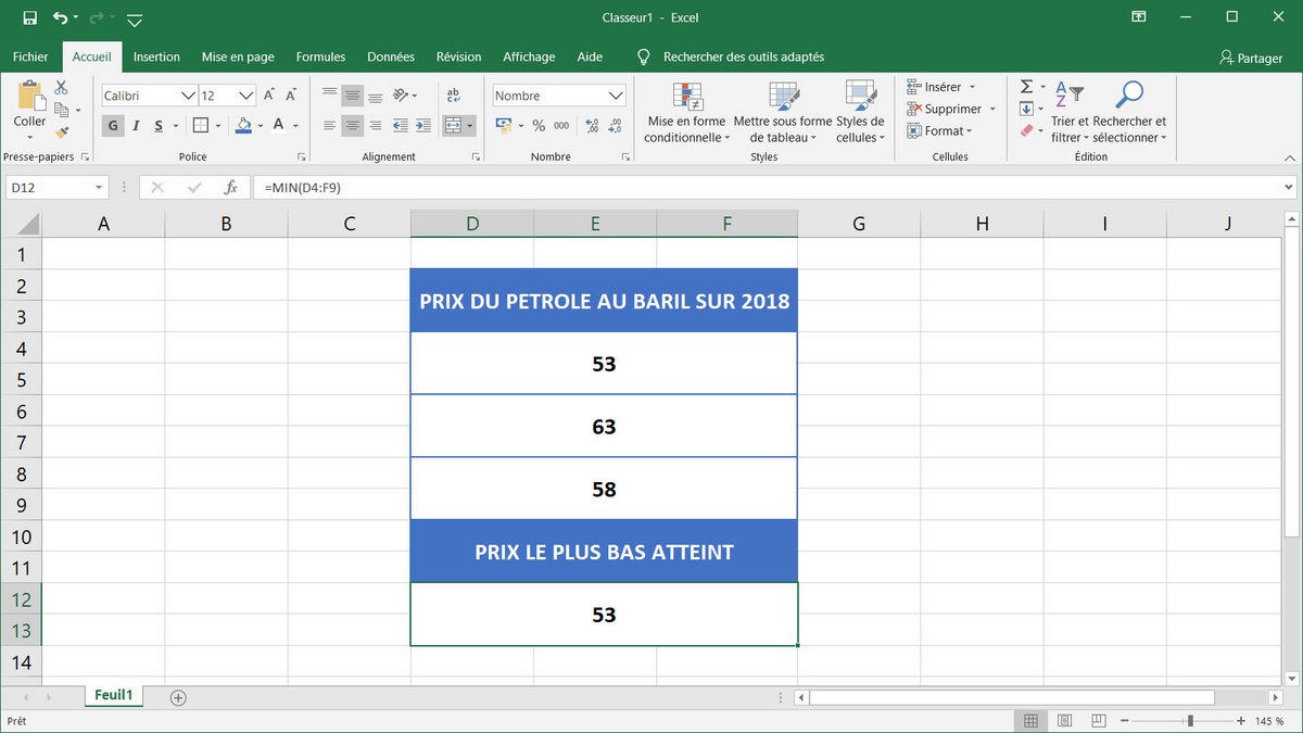 Tuto Excel