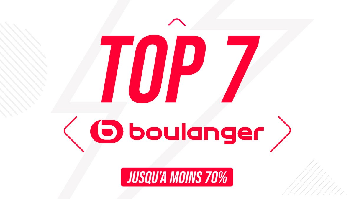 TOP 7 boulanger soldes