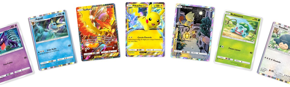 Une grosse collection de cartes Pokémon attend les joueurs - © Game Freak | Pokémon | Nintendo